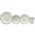 White 16pcs Table Set R87485