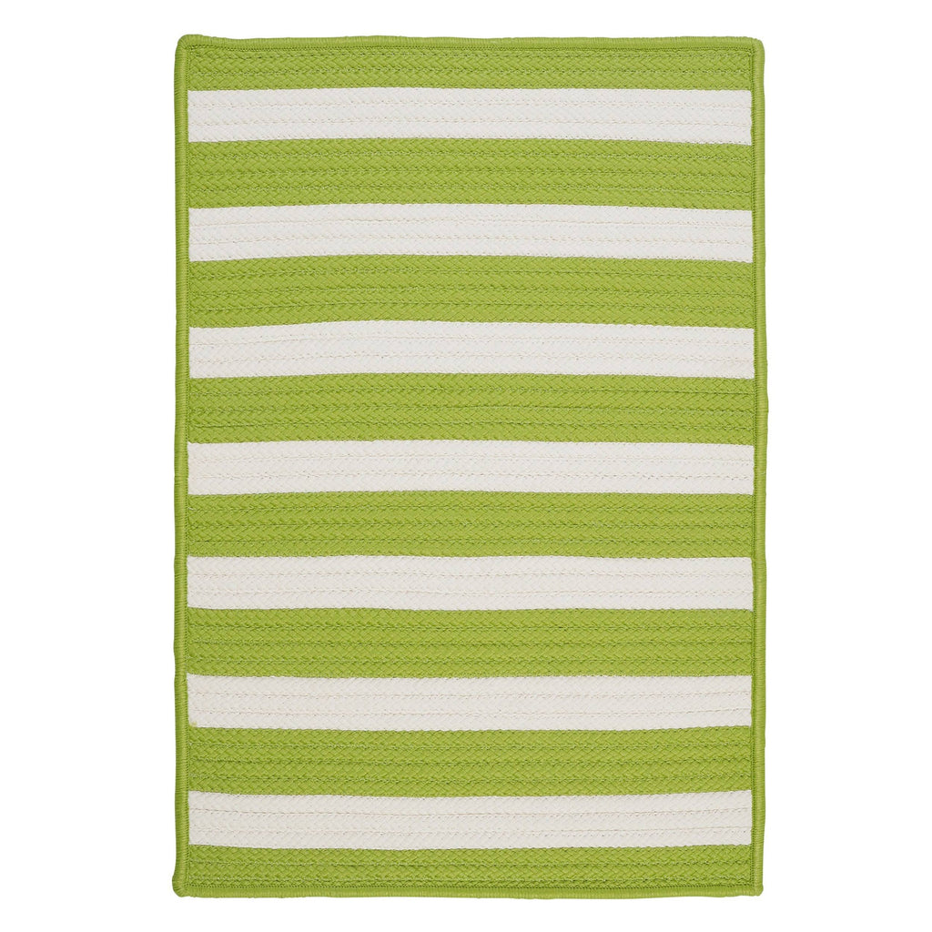 Black White Stripe Rug G8719