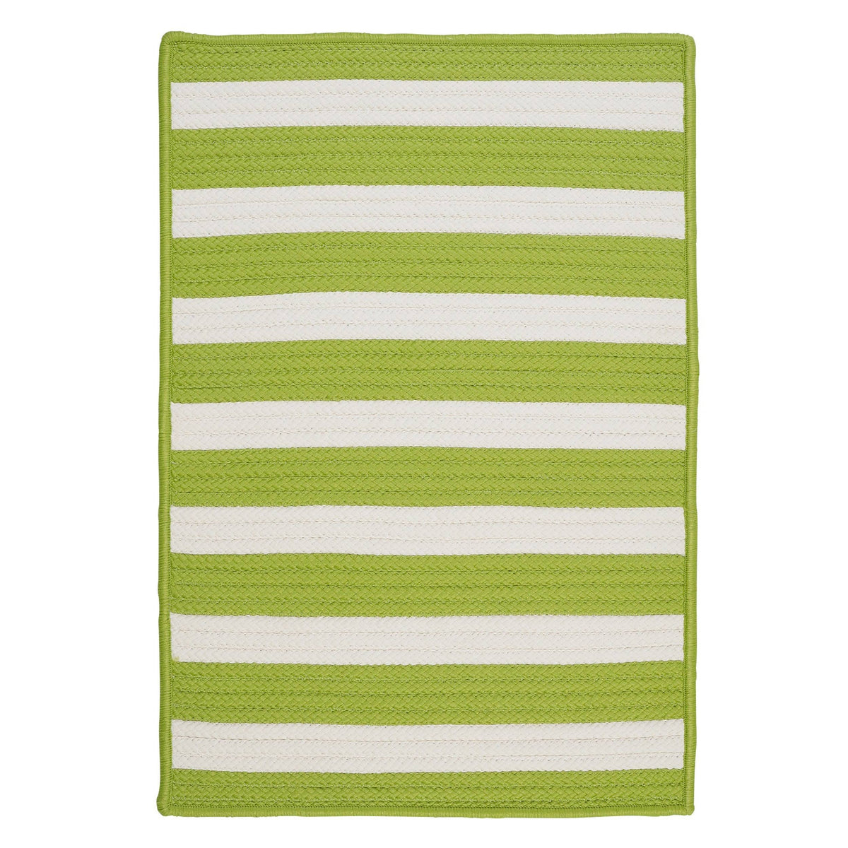 Black White Stripe Rug G8719