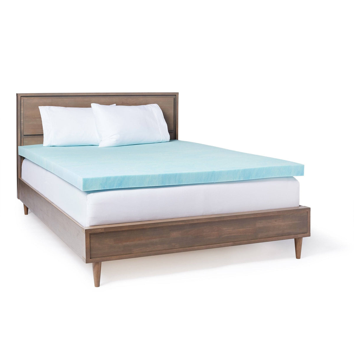 Gel Memory Foam Mattress Topper Queen 4 inch Z209