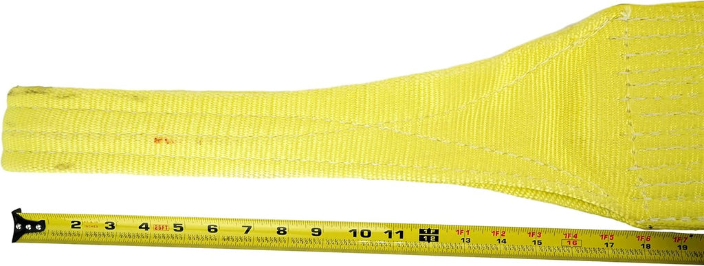 2 Ply Nylon Lifting Slings, Eye & Eye, 1 x 3', Pack of 2 P543