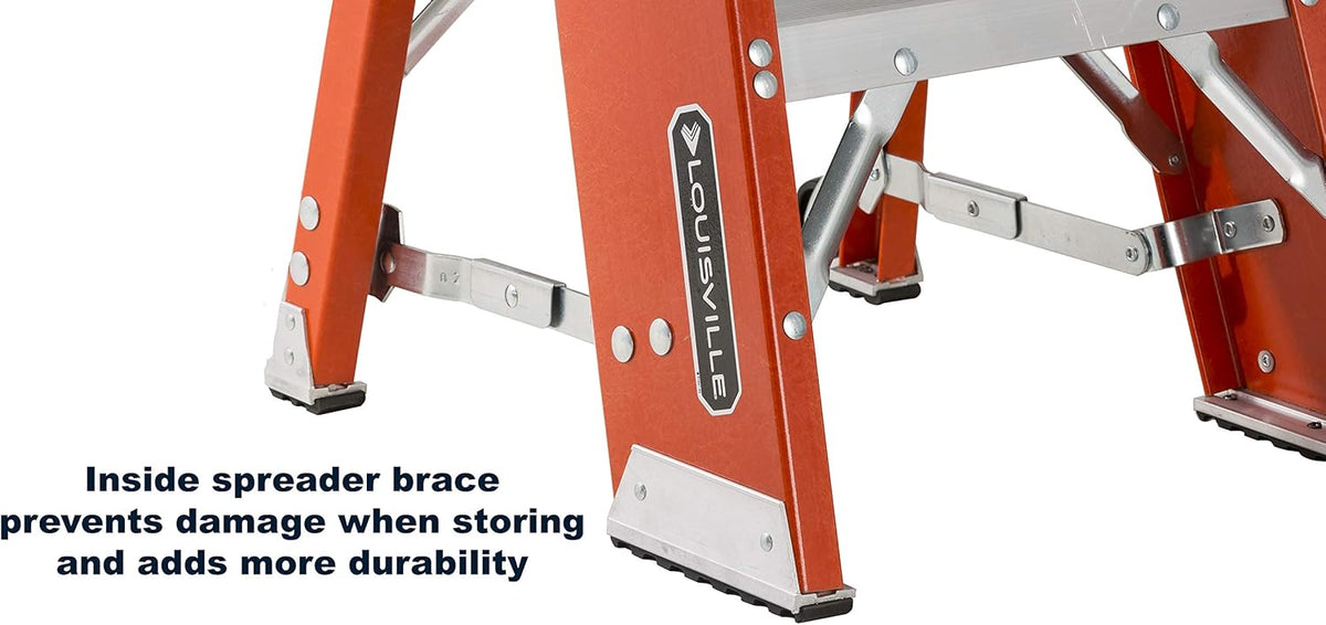 Fiberglass Step Stand, 2-Foot, Orange F475267