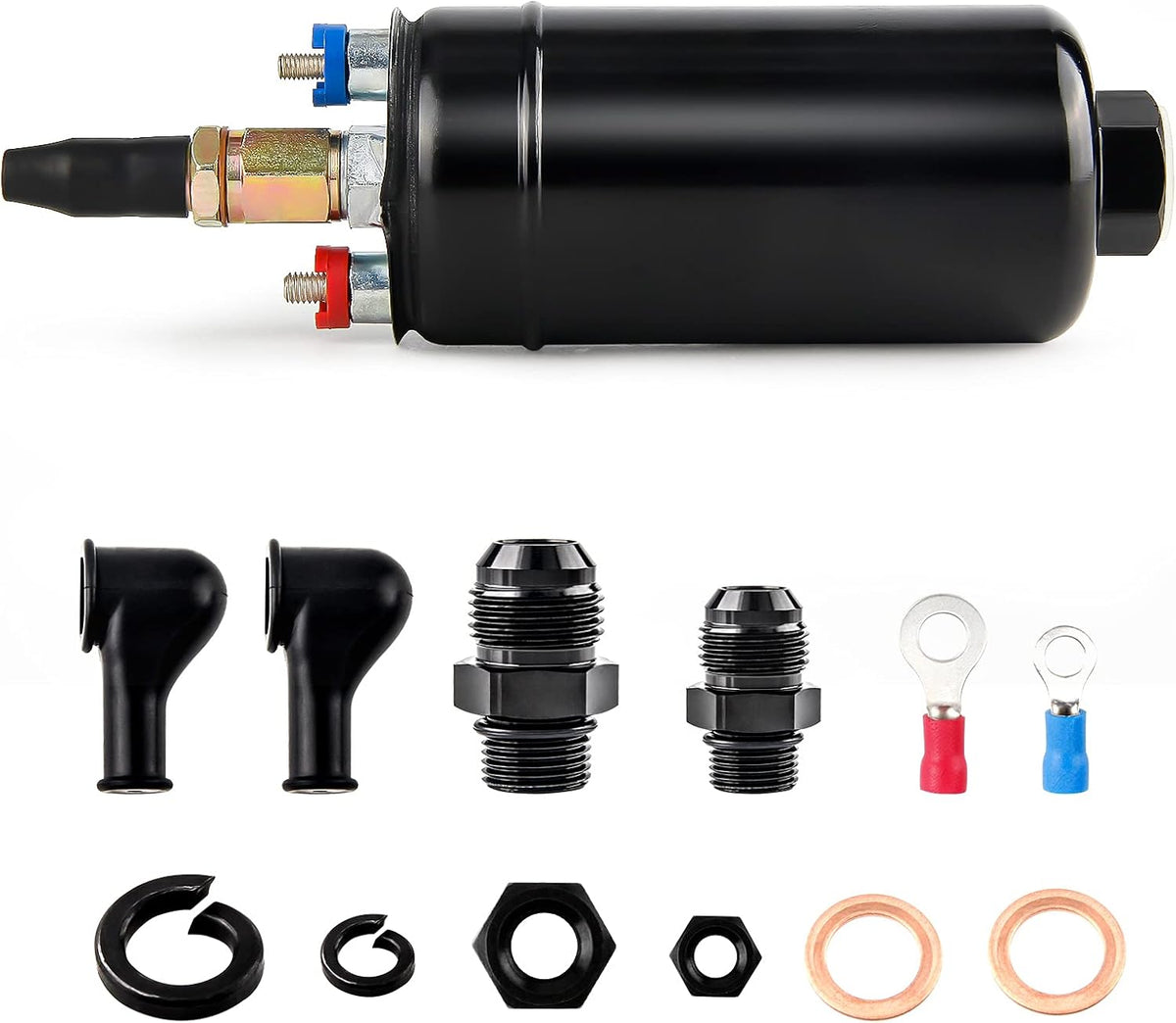 300LPH External Fuel Pump 12V 145psi Pack of 2 P427