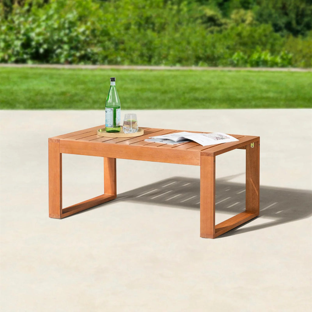 Eucalyptus Wood Coffee Table C1796