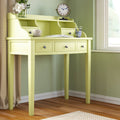Split Pea Secretary Desk with Hutch Q161