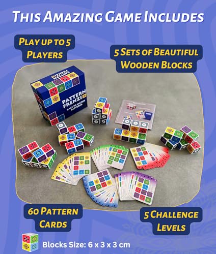 Pattern Matching Board Game for Kids & Adults N65737