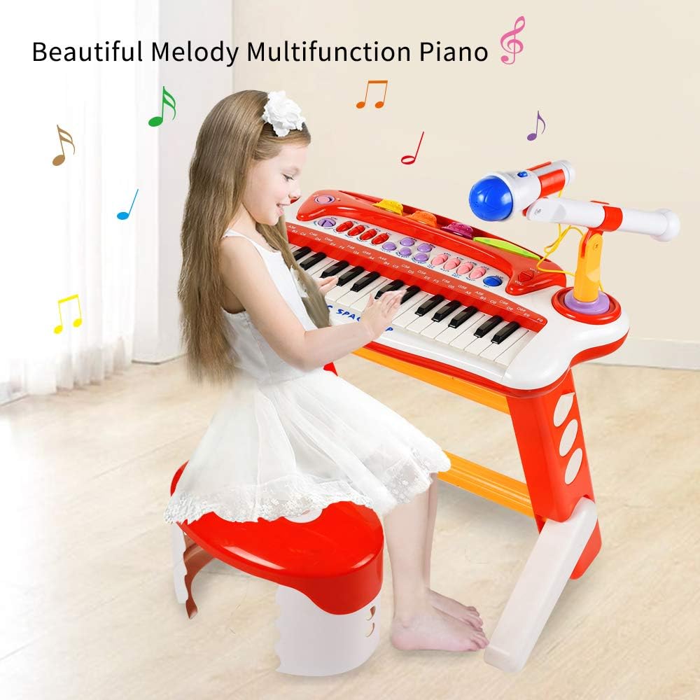 37 Keys Musical Toy Keyboard Piano Q52265