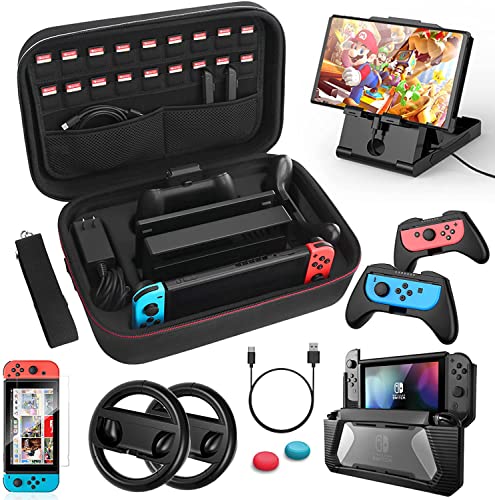 12 in 1 Switch Accessories Bundle Black R320