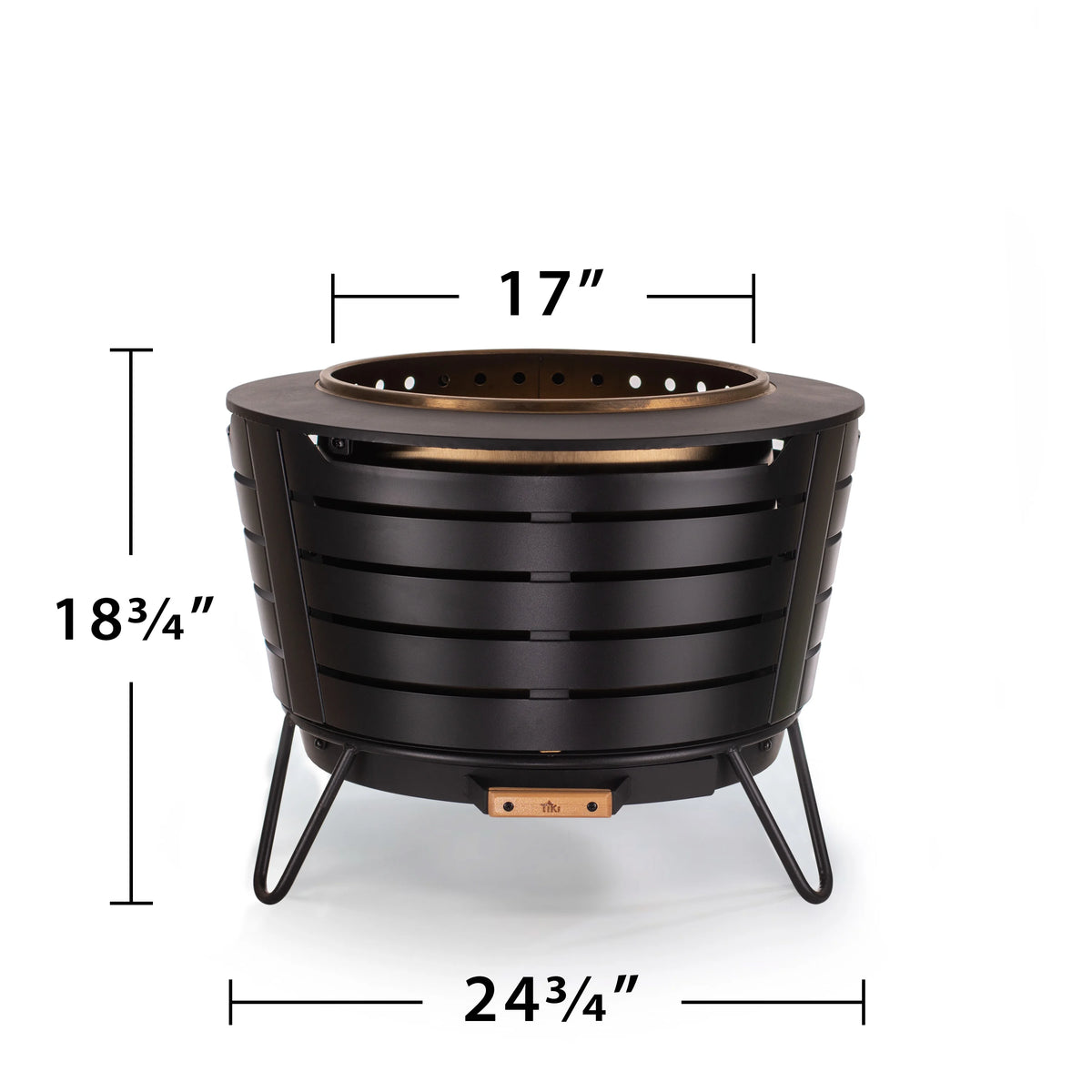 Stainless Steel Smokeless Fire Pit 25" A27890