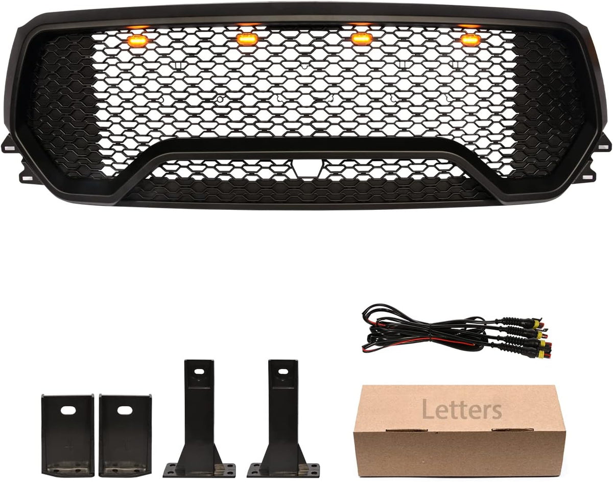 Modified Grill with 4 LED Light Logo Letters J995