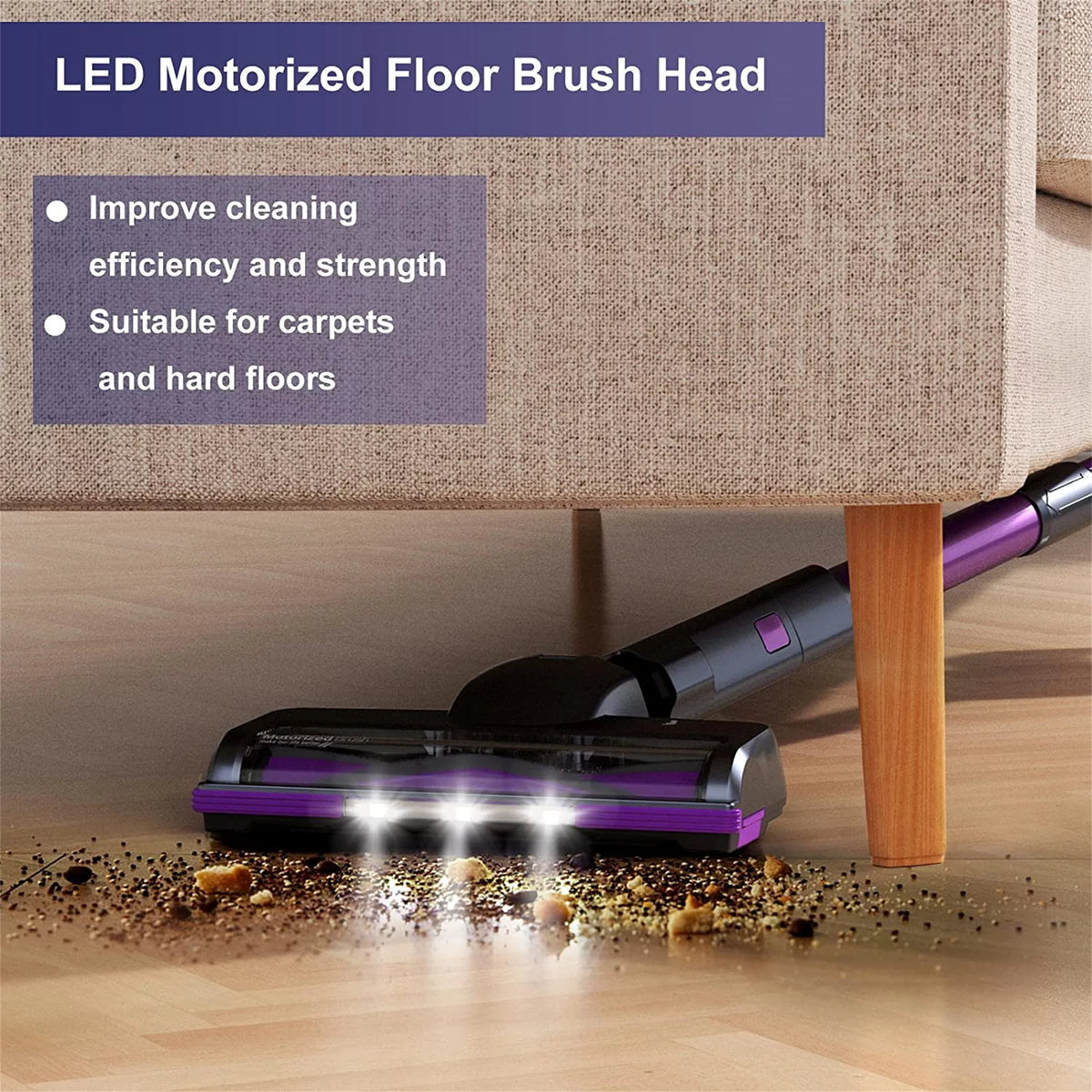 Cordless Vacuum Cleaner 6-in-1 Lightweight Stick N544690