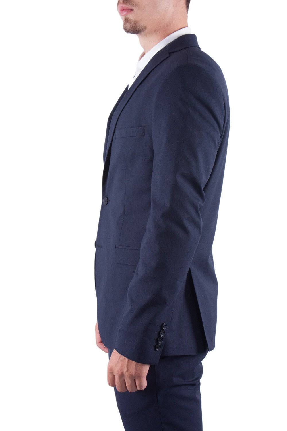 Blue Men Suit D827411