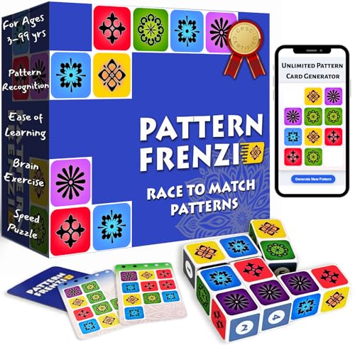 Pattern Matching Board Game for Kids & Adults N65737