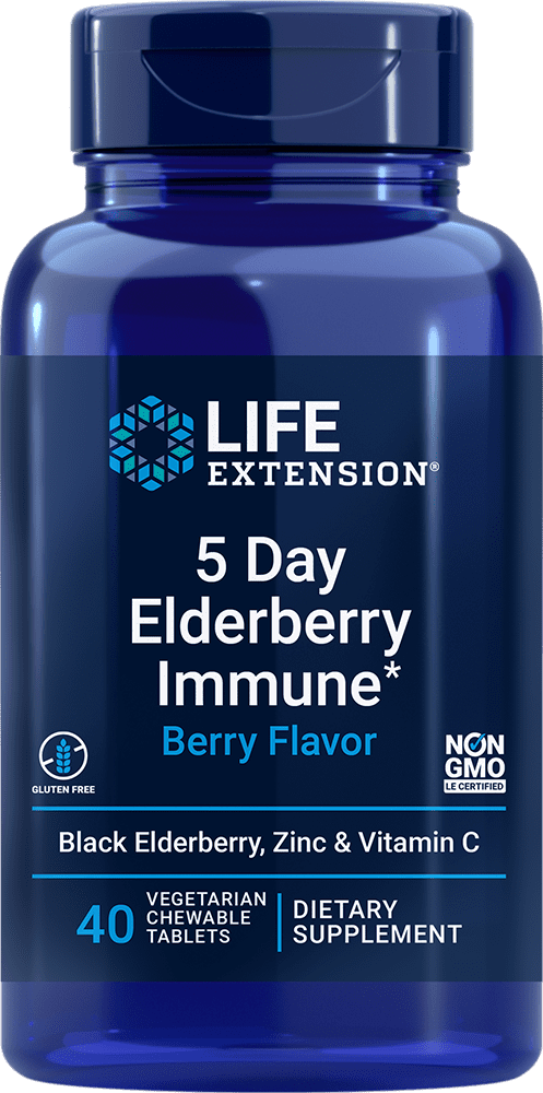 Elderberry Immune Vegetarian Chewable Tablets C957910