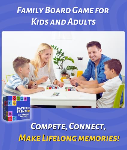 Pattern Matching Board Game for Kids & Adults N65737