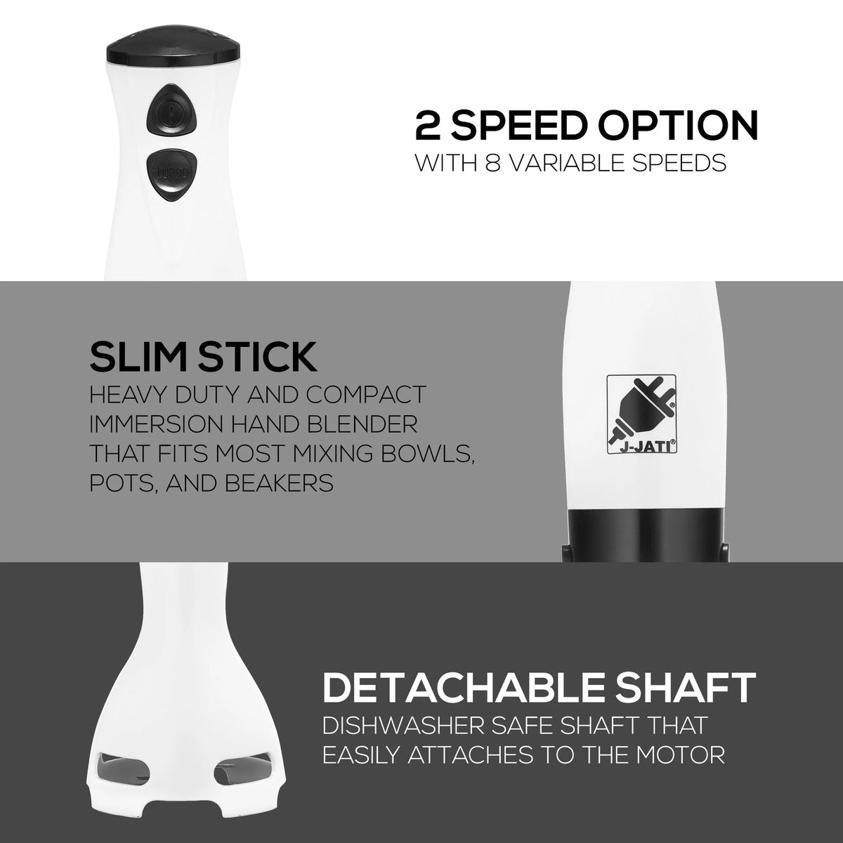 300W Hand-Blender Stick Blender D3625