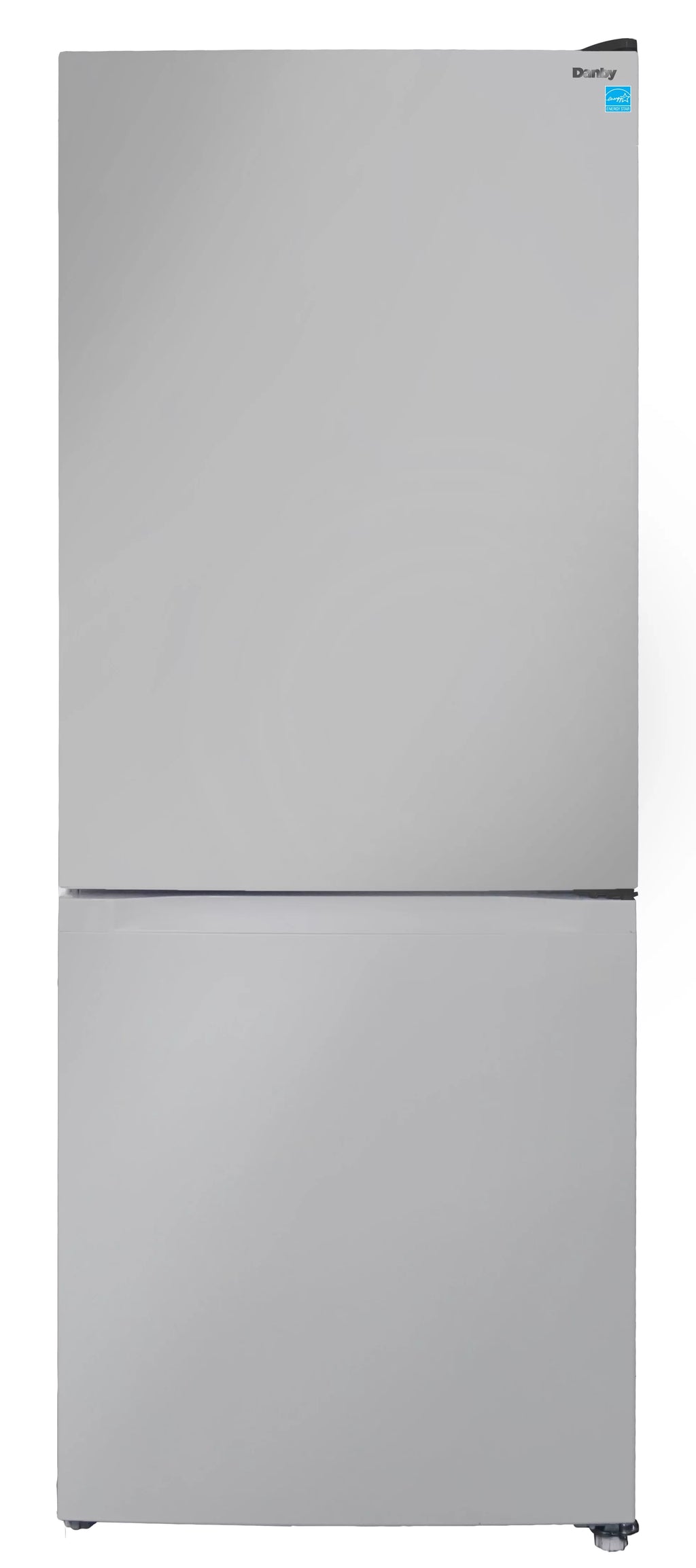 10 Cu. ft. Compact Fridge Bottom Mount Freezer Stainless Steel Q342654