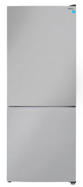 10 Cu. ft. Compact Fridge Bottom Mount Freezer Stainless Steel Q342654