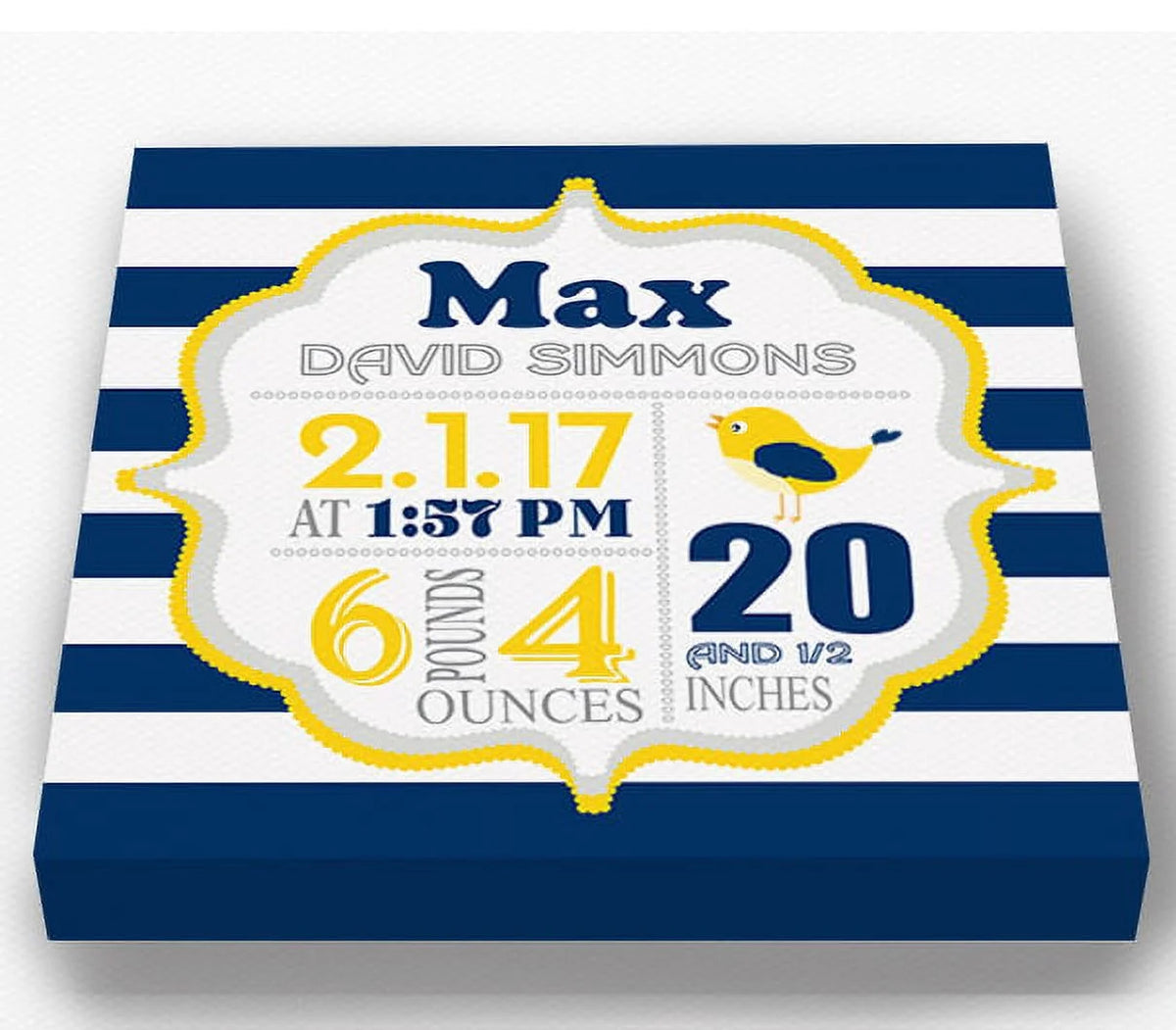 Navy 10x10 Canvas Nursery Decor C282771