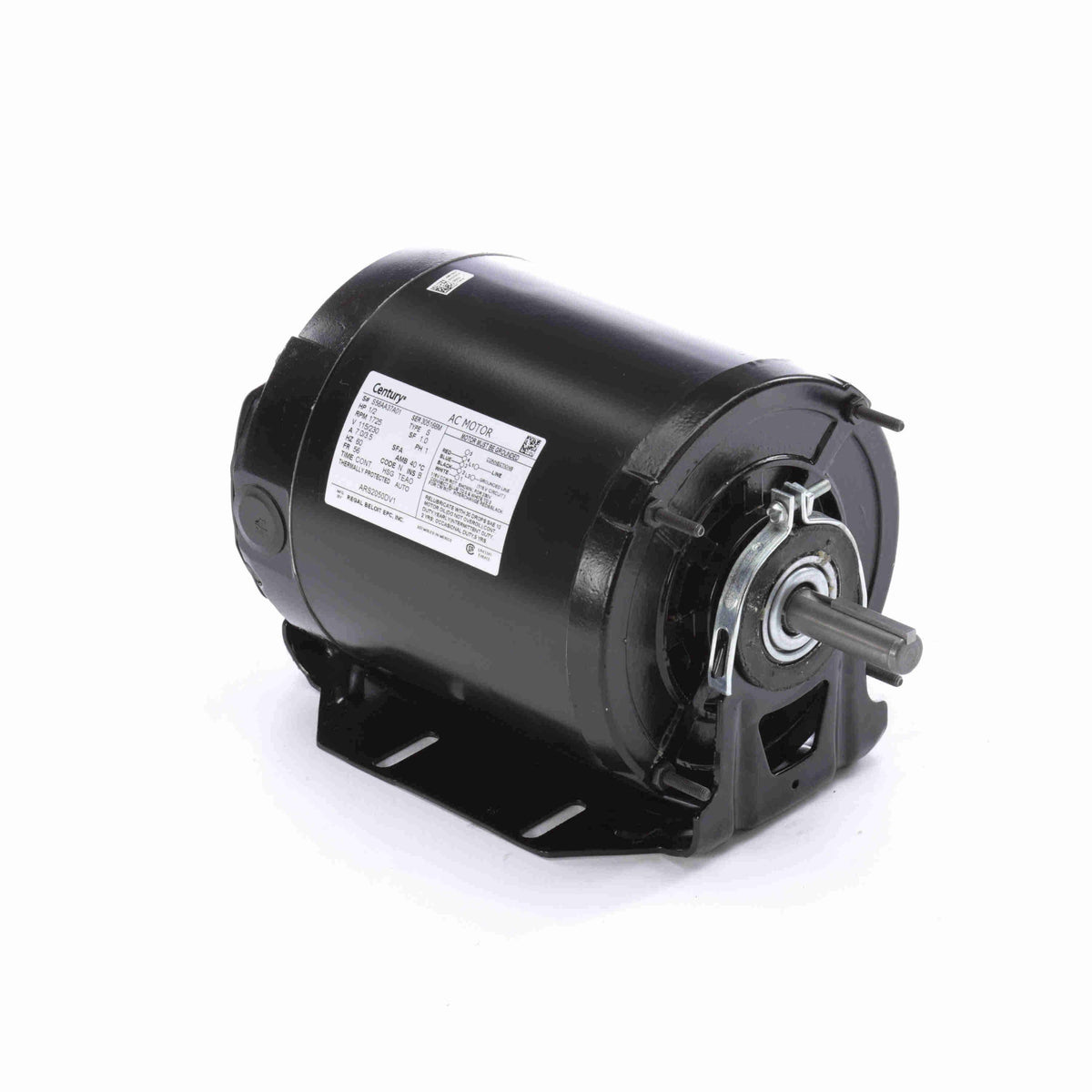 1/2 HP 1725 RPM 115/230 Volt Motor K500326
