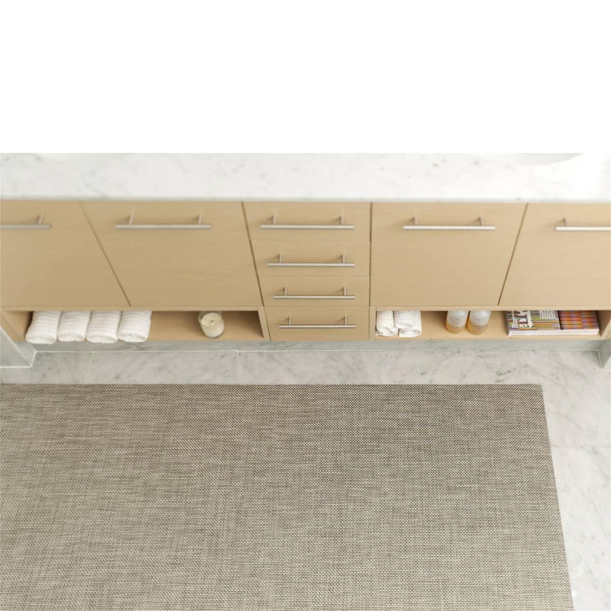 Basketweave Floormat - Carbon F781