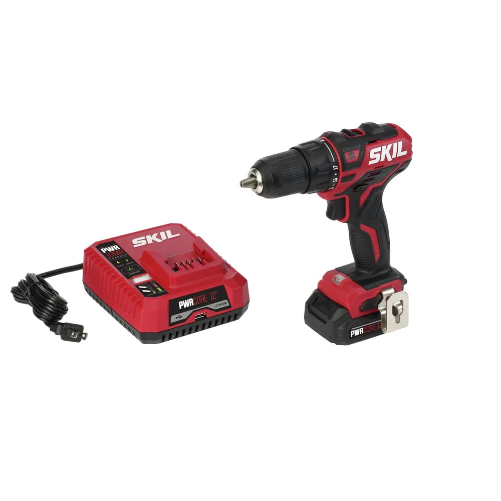 12-Volt 1/2 In. Cordless Brushless Drill Driver Kit with Battery and Charger G7310