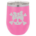 12 oz Double Wall Vacuum Insulated Stainless Steel Stemless Wine Tumbler K11380