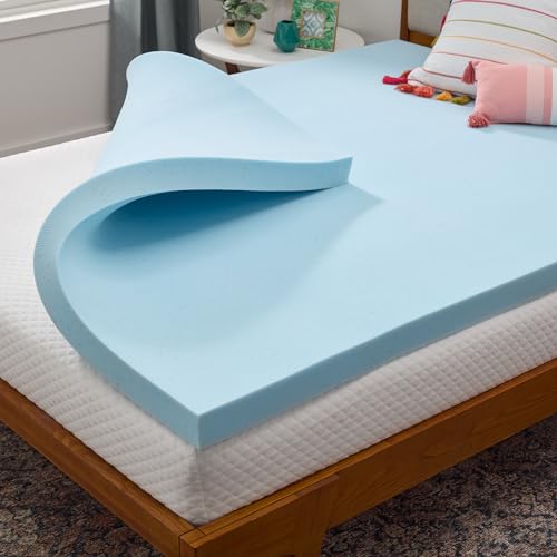 2 Inch Gel Infused Memory Foam Mattress Topper Queen Size N422