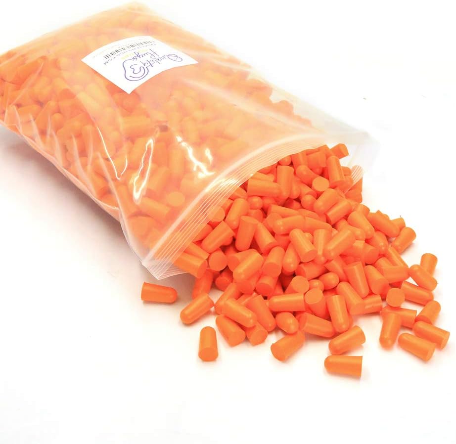 32 dB Disposable Foam Ear Plugs Dispenser Refill Orange Z526020
