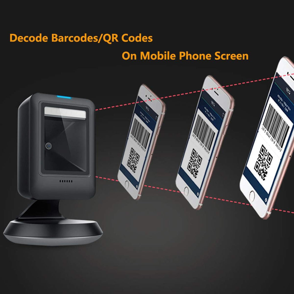 2D Barcode Scanner, USB, Pack of 2 E8862