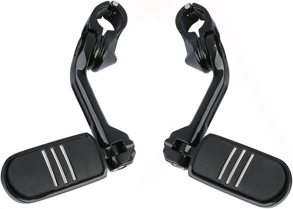 1.25" 32 mm Angled Adjustable Highway Foot Pegs Pack of 2 F127