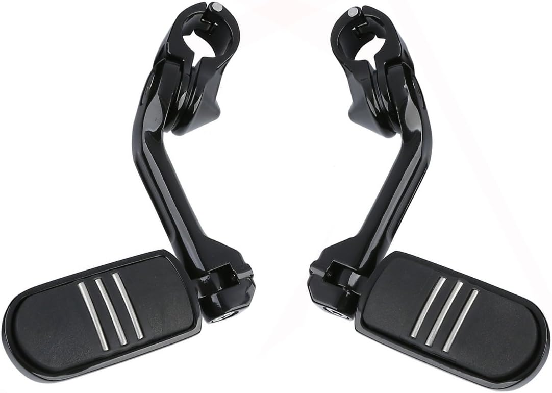 1.25" 32 mm Angled Adjustable Highway Foot Pegs Pack of 2 F127