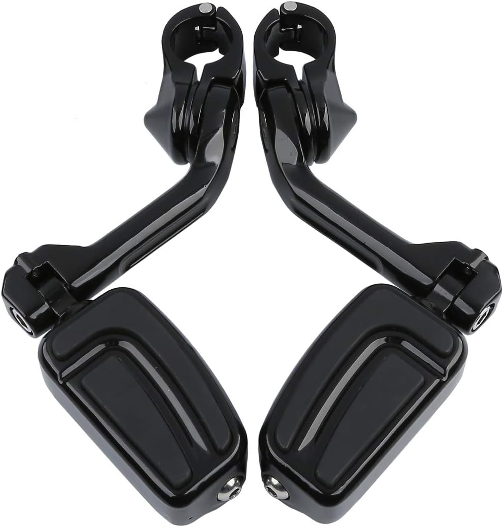 1.25" 32 mm Angled Adjustable Highway Foot Pegs Pack of 2 F127