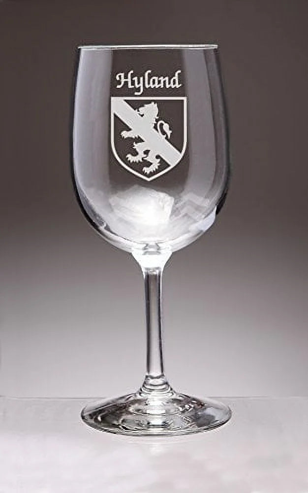 Irish Coat of Arms Wine Glasses Set of 4 M55631