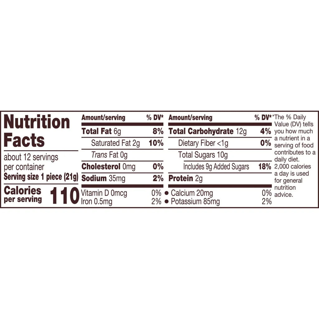 Snack Size Chocolate Covered Peanut Caramel Bar 9.12 Ounce Bag Pack of 3 A86411