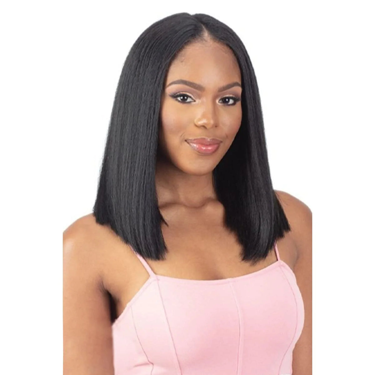 U Part Wig Natural Yaky Straight 14" F785