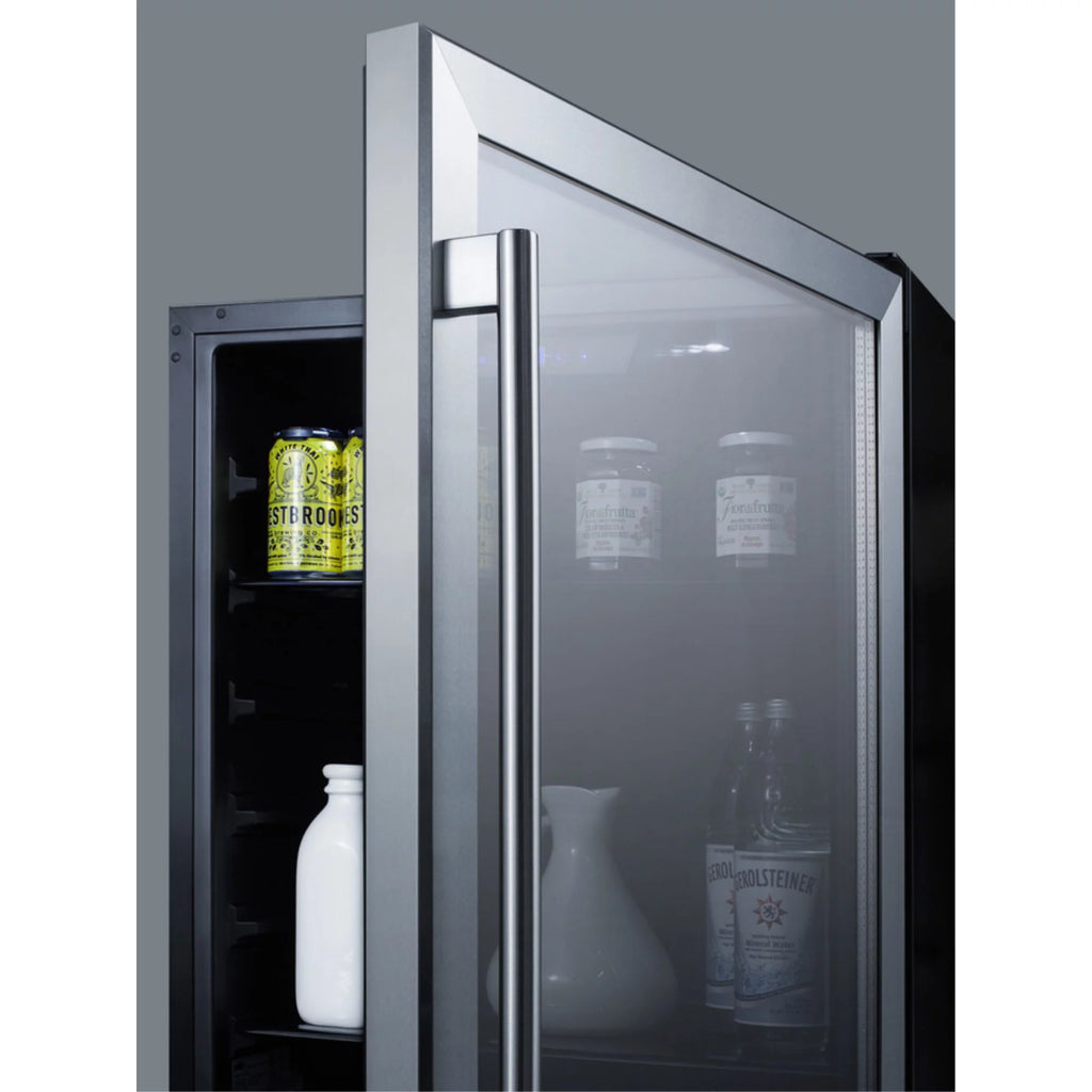 Black 24 in. Freestanding Compact Refrigerator G483
