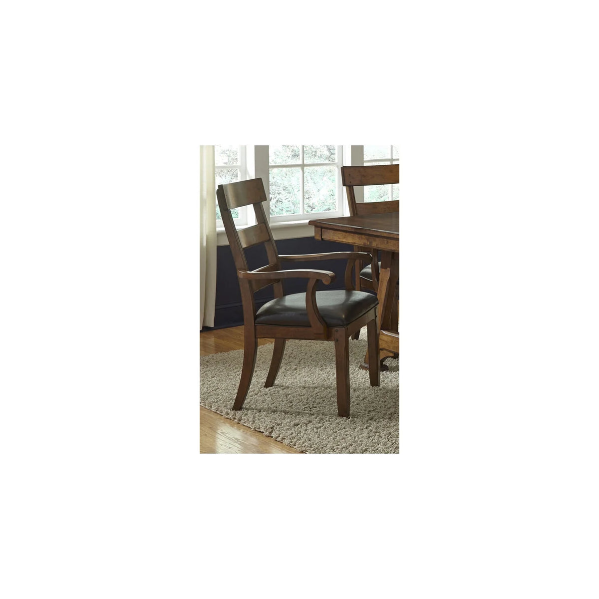 Ladderback Arm Chair 2 Pack N362