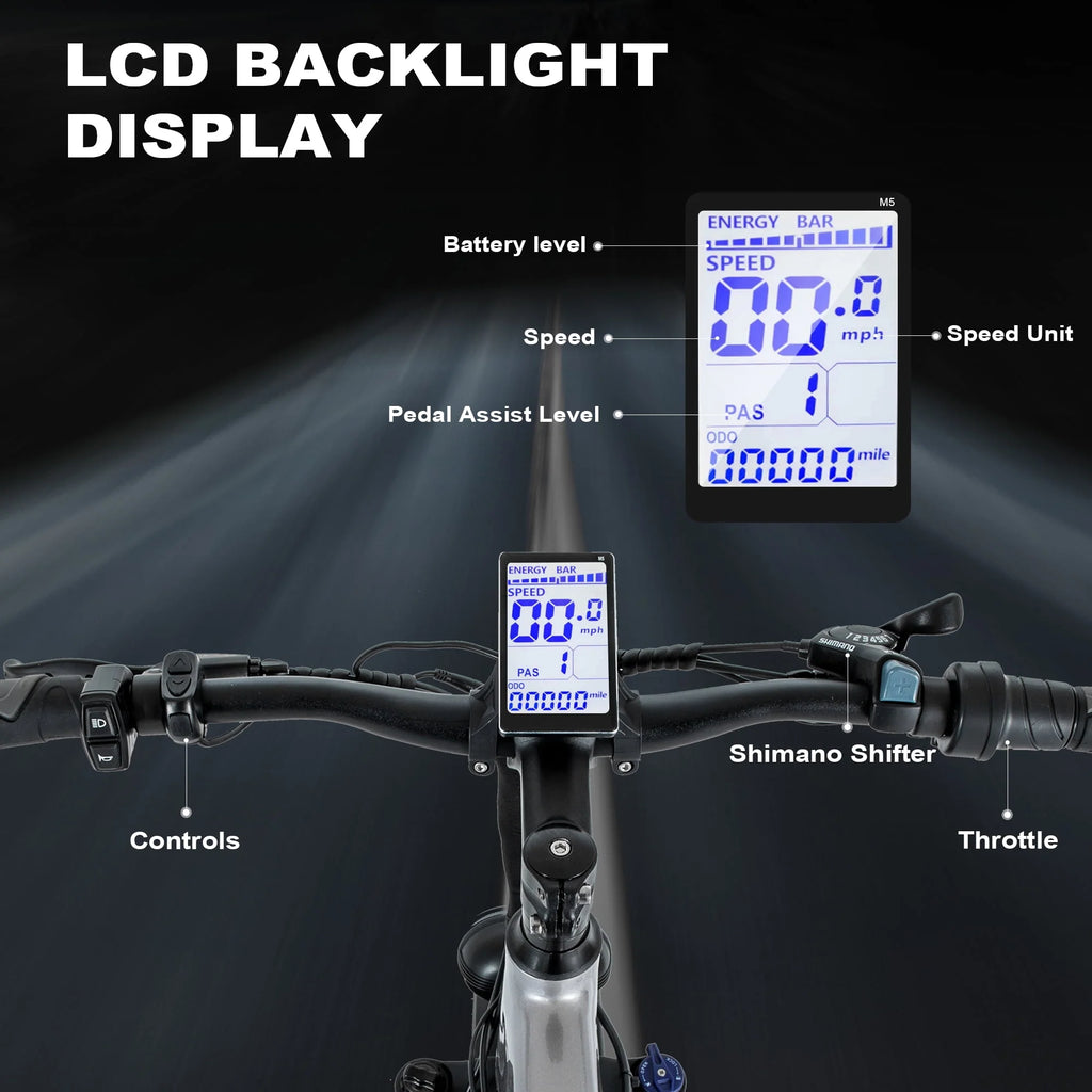 Electric Bike 26 Fat Tire 750W 48V M760