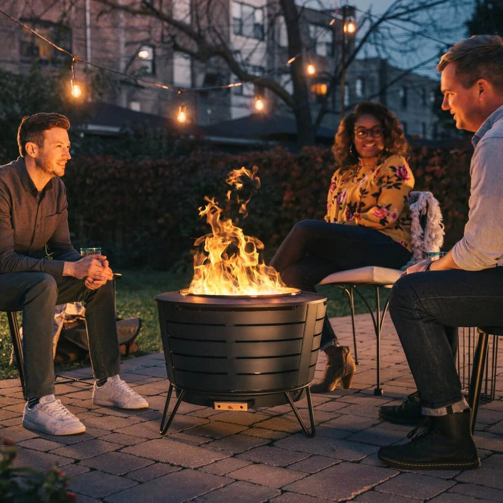 Stainless Steel Smokeless Fire Pit 25" A27890