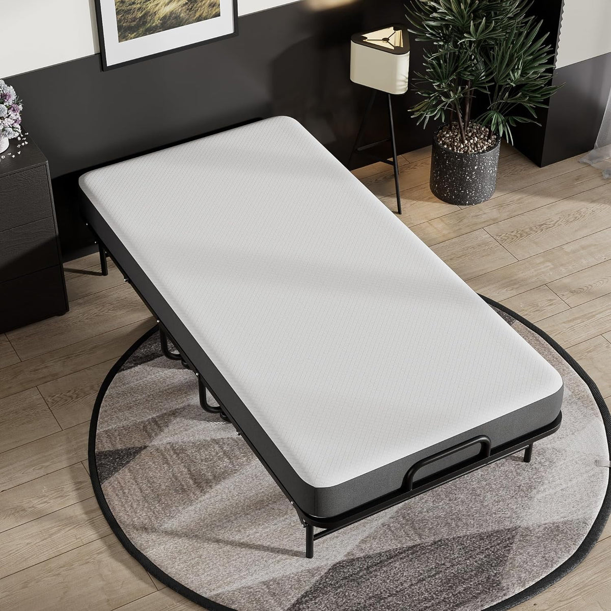 Folding Bed with Mattress 75 x 31 J726