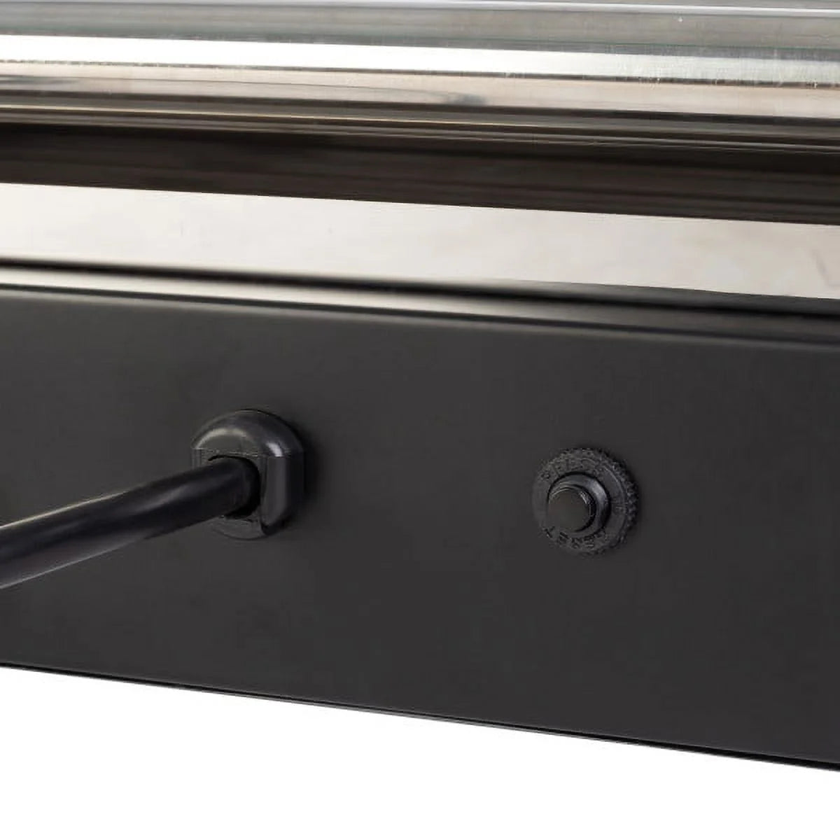 9-Roller Hot Dog Grill with Bun Warmer and Cover F204891